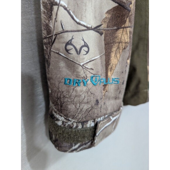 Cabela's Outfit Her Dry Plus Camo Hunting Hooded Coat & Jacket Layer Size SMALL - Picture 9 of 16